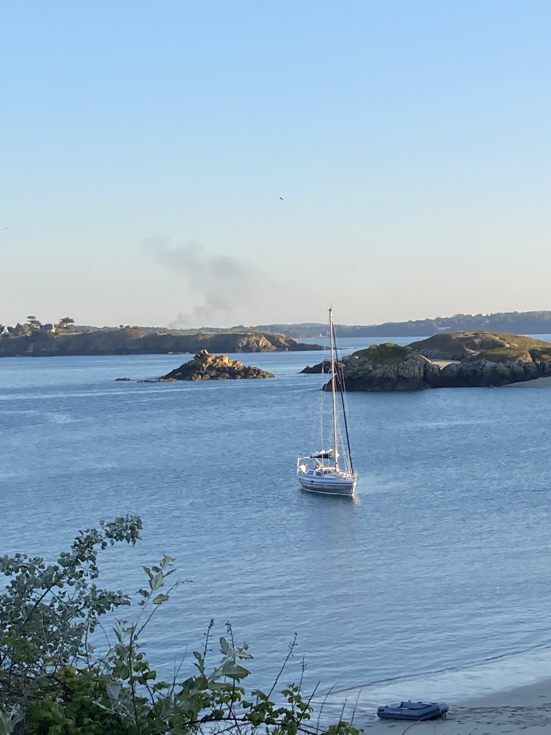 Ovni 36 à l'ancre
