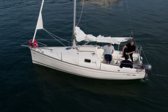 Sun 2000 à la sortie du port